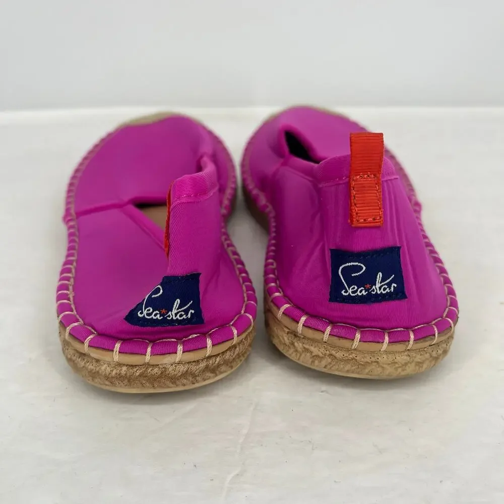 Sea Star Beachwear Mariner Beachcomber Espadrille Water Shoes Pink Womens 10